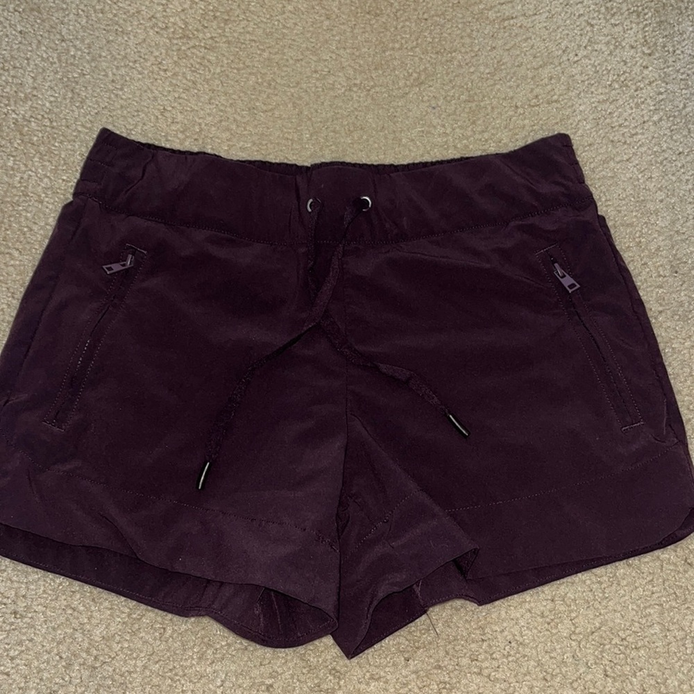 Dark purple workout short